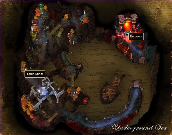 Preview image: Map of the Underground Sea