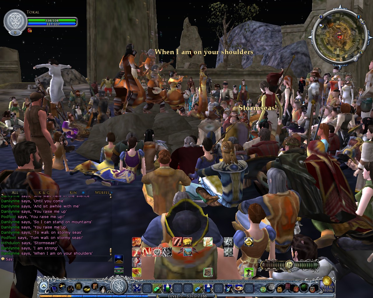 Image: The "Eriador Music Society" playing their tunes 01