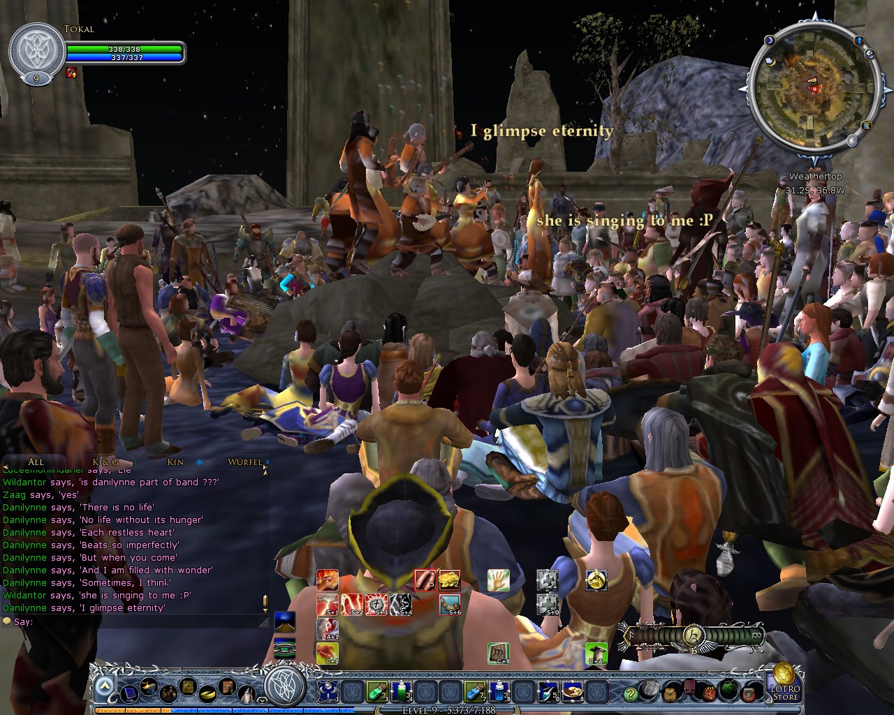 Image: The "Eriador Music Society" playing their tunes 03