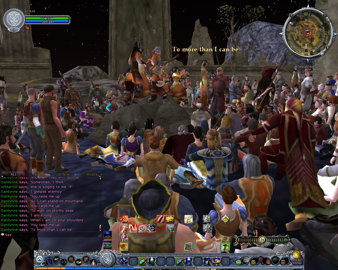 Image: The "Eriador Music Society" playing their tunes 04