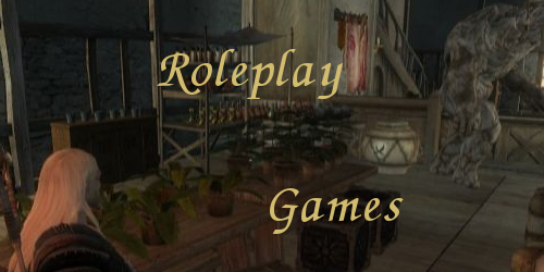 Image and text: Roleplaying Games