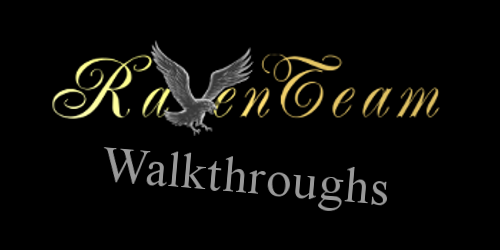 Logo and Text: Raventeam Walkthroughs